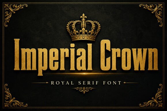 Command Attention with the Imperial Crown Typeface