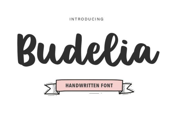 Discover Budelia: A Handwritten Script with Heart