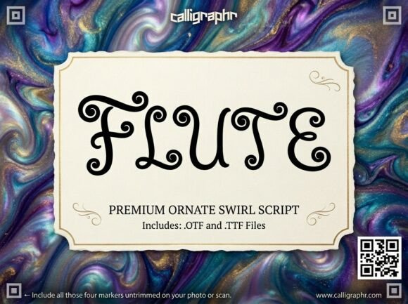 Flute: A Bold Display Typeface for Impactful Design