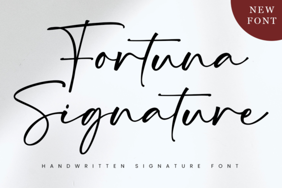 Fortuna Signature: A Timeless Handwritten Font for Modern Brands