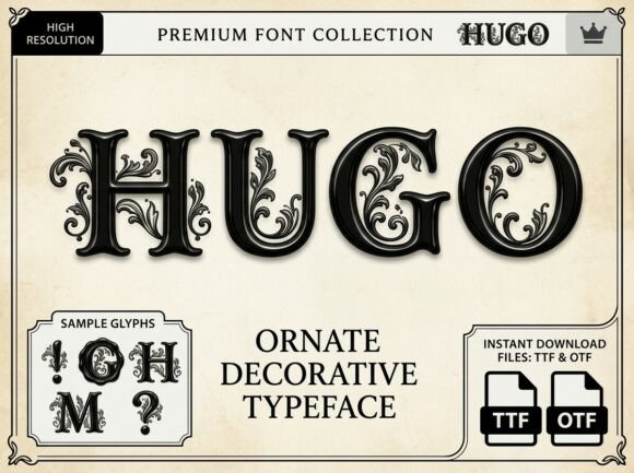 Hugo: A Typeface for Grandeur and Legacy
