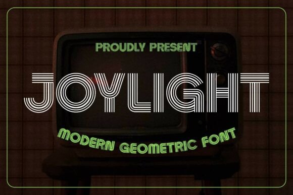Joylight: The Retro-Futuristic Typeface for Bold Brands