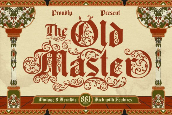 Old Master Typeface: Reviving Medieval Elegance
