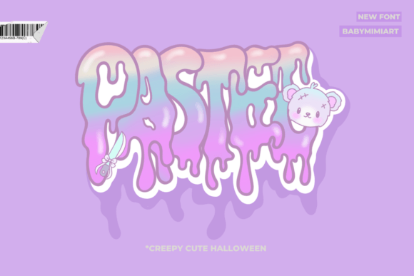 Pastel: Where Spooky Meets Sweet in Modern Typography