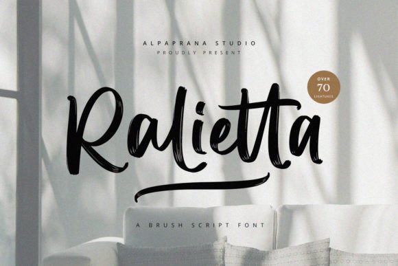 Ralietta: A Modern Brush Script for Authentic Design