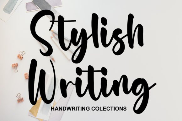 Stylish Writing: The Handwritten Script Font That Adds Joy to Design
