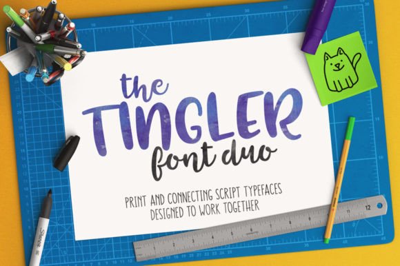 Tingler Duo: Crafting Authentic Handwritten Designs