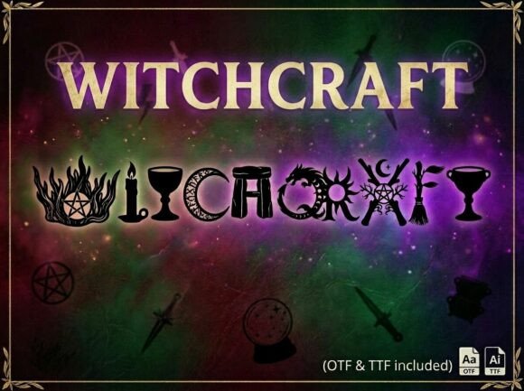 Witchcraft: A Typeface for Ritualistic Design